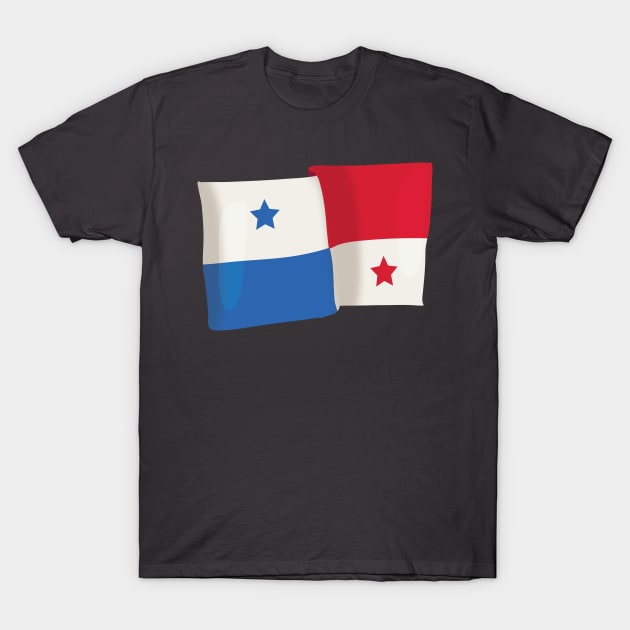 Panama Flag T-Shirt by nickemporium1